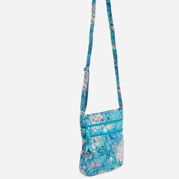 Vera Bradley Peacock Garden Trio Zip Hipster - Picture 3 of 5